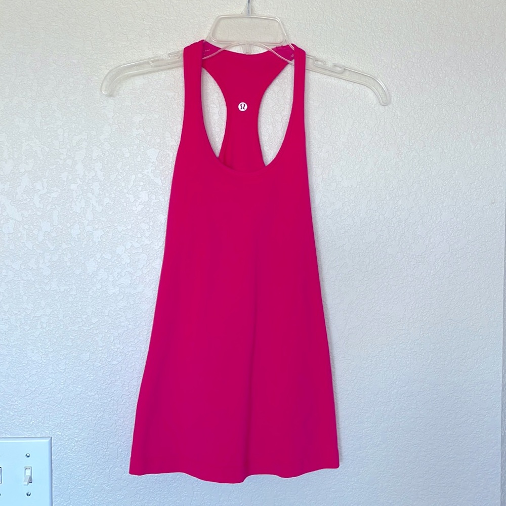 Lululemon Racerback Tank (Pink/Coral)